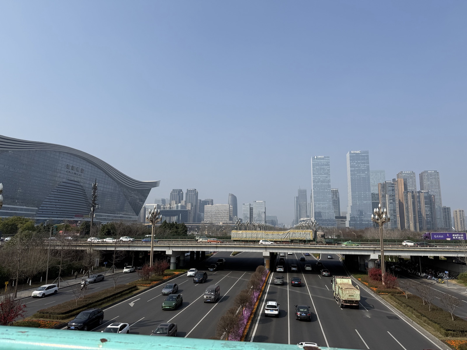 Chengdu cityscape (around Tianfu Square)