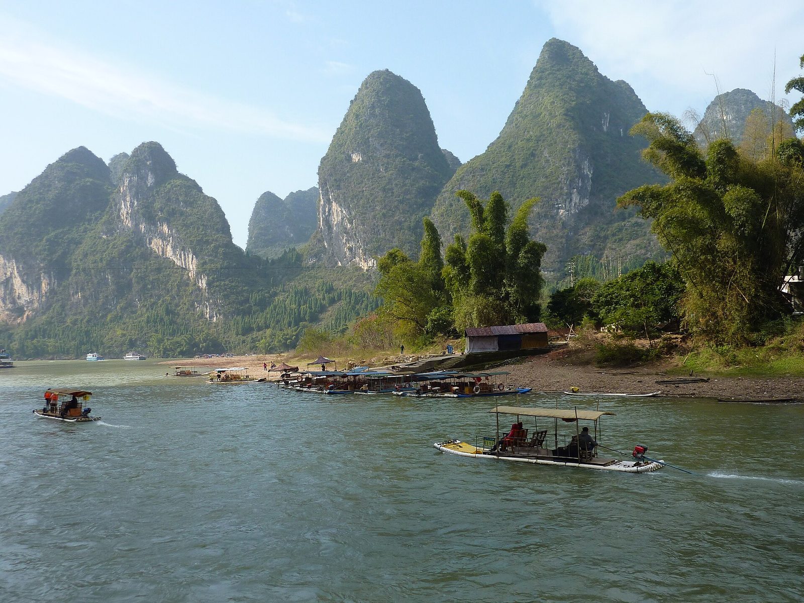 Karst peak forest along the Li River
