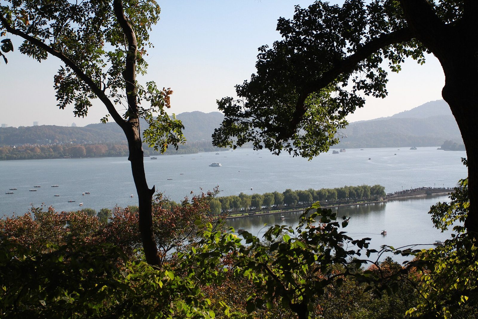 Panorama of West Lake